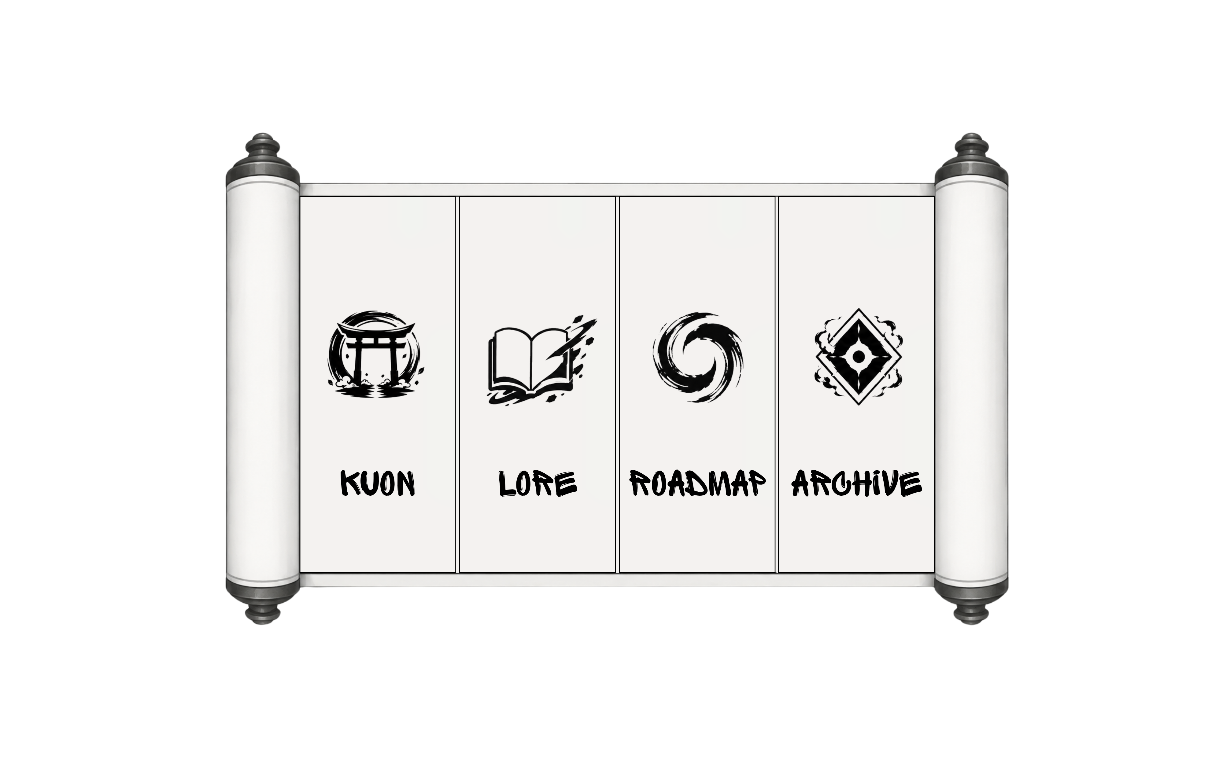 KUON STORY scroll